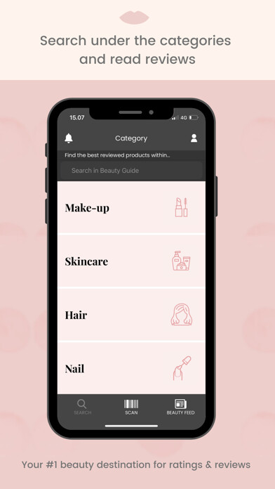 Emulate iPhone app My Beauty Guide using MyAndroid