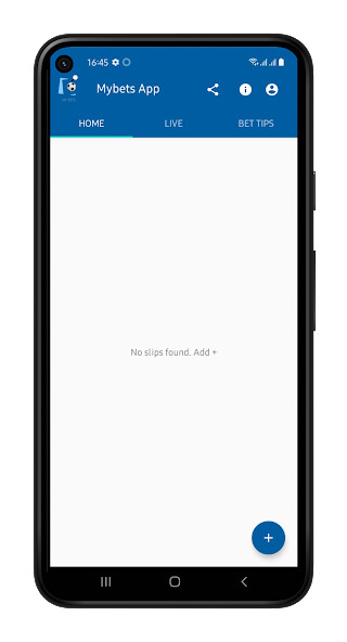 Run android online APK Mybets App - BetSlip,Live,Tips from MyAndroid or emulate Mybets App - BetSlip,Live,Tips using MyAndroid