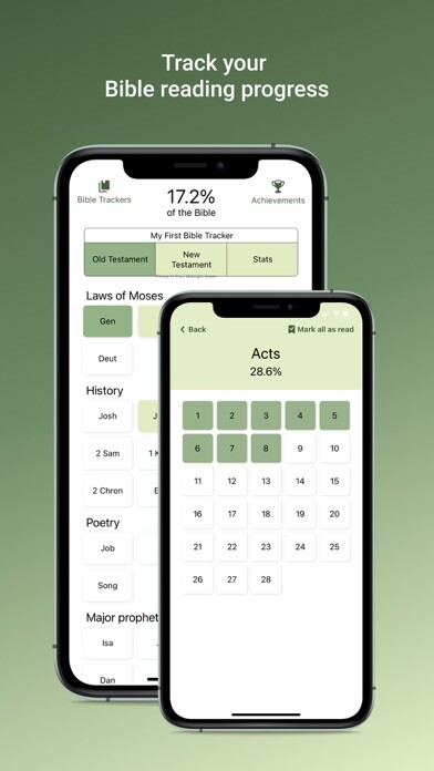 Emulate iPhone app My Bible Tracker using MyAndroid