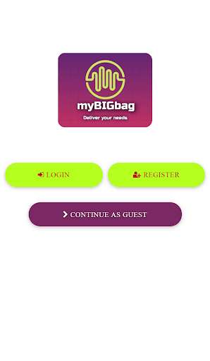Run android online APK myBIGbag from MyAndroid or emulate myBIGbag using MyAndroid