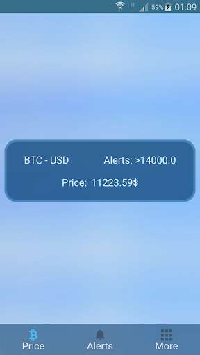Run android online APK My Bitcoin Price Alarm from MyAndroid or emulate My Bitcoin Price Alarm using MyAndroid