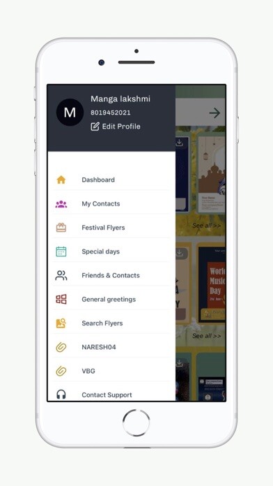 Emulate iPhone app myBizFlyers using MyAndroid Emulate iPhone app myBizFlyers using MyAndroid