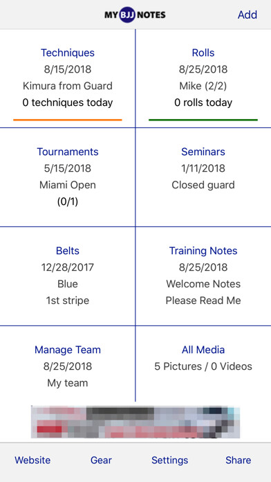 Emulate iPhone app My Bjj Notes using MyAndroid