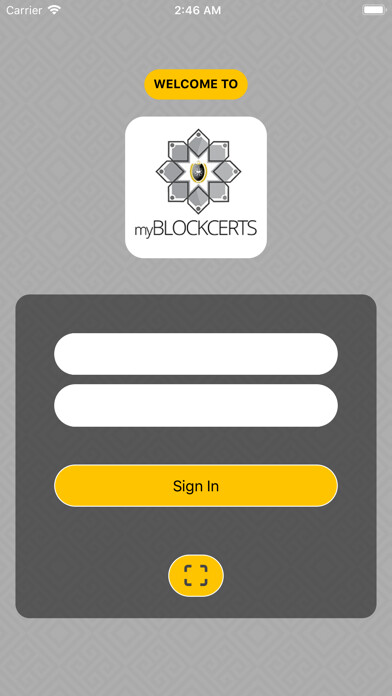 Emulate iPhone app myBlockcerts using MyAndroid Emulate iPhone app myBlockcerts using MyAndroid
