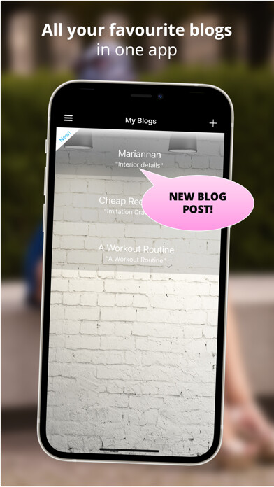 Emulate iPhone app My Blogs - Follow blogs easily using MyAndroid Emulate iPhone app My Blogs - Follow blogs easily using MyAndroid