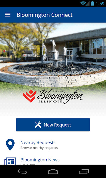 Emulate iPhone app myBloomington using MyAndroid Emulate iPhone app myBloomington using MyAndroid