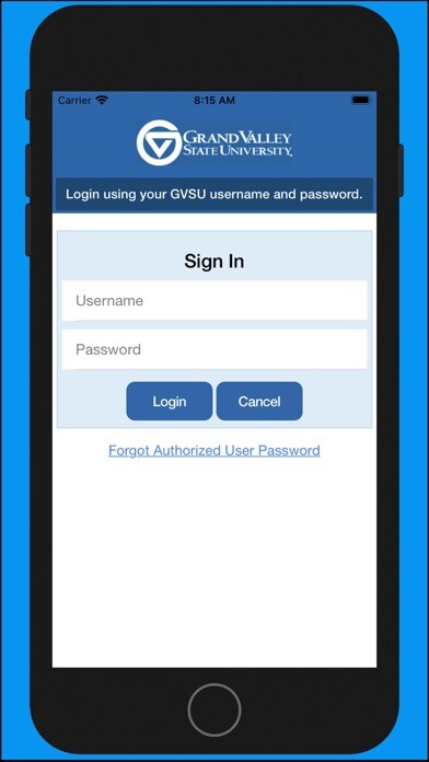 Emulate iPhone app MyBlueLaker Virtual Assistant using MyAndroid