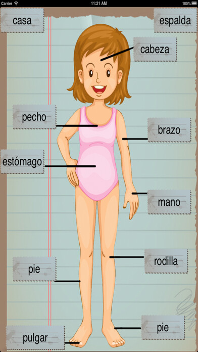 Emulate iPhone app My Body english spanish hebrew using MyAndroid Emulate iPhone app My Body english spanish hebrew using MyAndroid