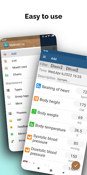 Run android online APK MyBodyLog - Health index notes from MyAndroid or emulate MyBodyLog - Health index notes using MyAndroid Run android online APK MyBodyLog - Health index notes from MyAndroid or emulate MyBodyLog - Health index notes using MyAndroid