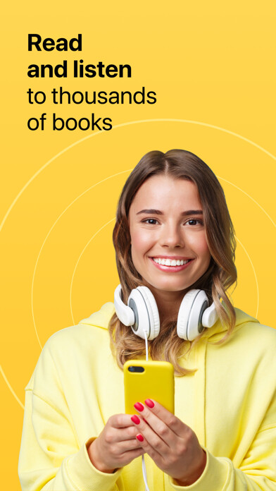 Emulate iPhone app MyBook: books and audiobooks using MyAndroid
