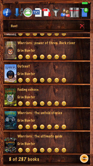 Emulate iPhone app my books library using MyAndroid Emulate iPhone app my books library using MyAndroid