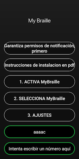 Run android online APK My Braille from MyAndroid or emulate My Braille using MyAndroid