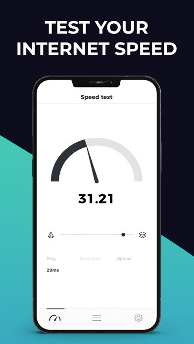 Emulate iPhone app MyBroadband Speed Test using MyAndroid