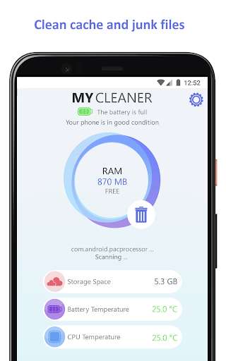 Run android online APK My Cache And Memory Cleaner from MyAndroid or emulate My Cache And Memory Cleaner using MyAndroid