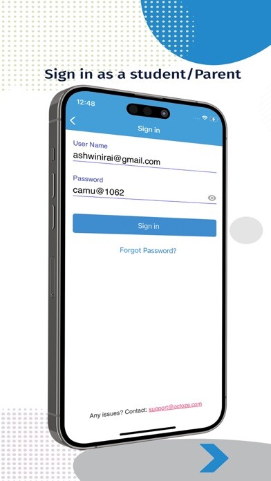 Emulate iPhone app MyCamu - Student Parent App using MyAndroid Emulate iPhone app MyCamu - Student Parent App using MyAndroid