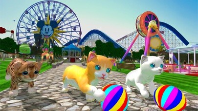 Emulate iPhone app My Cat Simulator life Game using MyAndroid