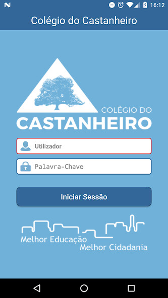 Emulate iPhone app myCC - Colégio do Castanheiro using MyAndroid