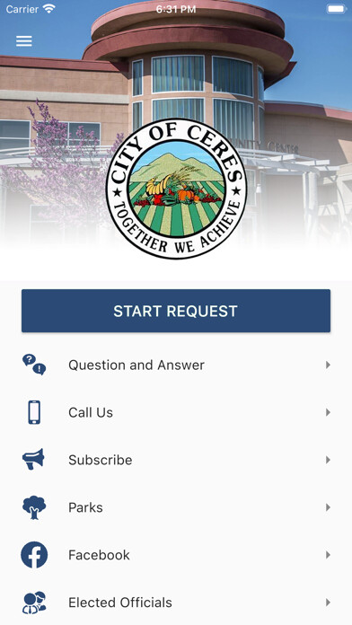 Emulate iPhone app My Ceres using MyAndroid