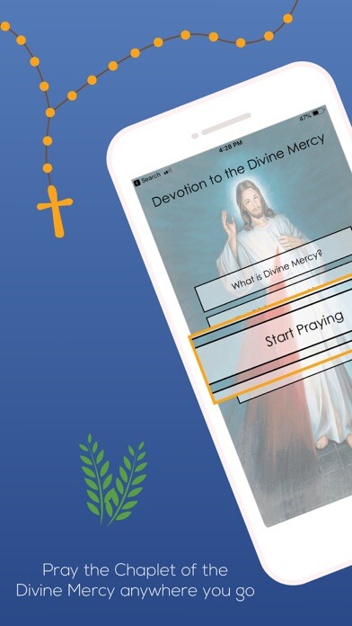 Emulate iPhone app My Chaplet of Divine Mercy using MyAndroid