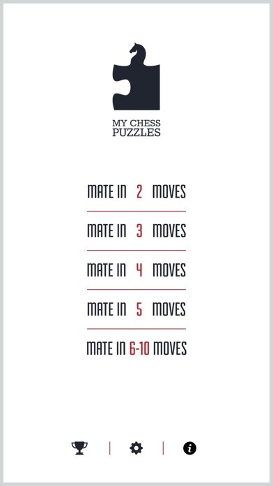 Emulate iPhone app My Chess Puzzles using MyAndroid