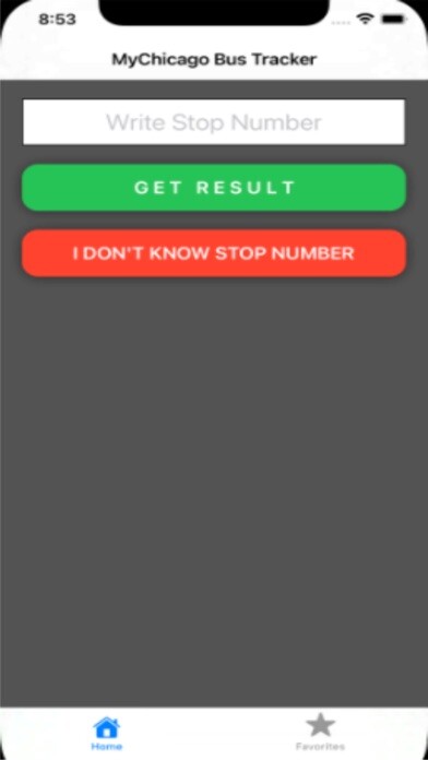 Emulate iPhone app MyChicago Bus Tracker using MyAndroid