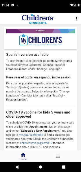 Run android online APK MyChildrens MN from MyAndroid or emulate MyChildrens MN using MyAndroid