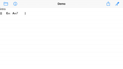 Emulate iPhone app My Chord Book using MyAndroid