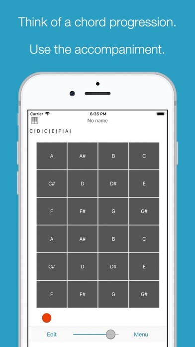 Emulate iPhone app My Chord - easy play chord using MyAndroid Emulate iPhone app My Chord - easy play chord using MyAndroid