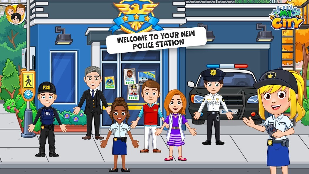 Run android online APK My City: Police Game for Kids from MyAndroid or emulate My City: Police Game for Kids using MyAndroid