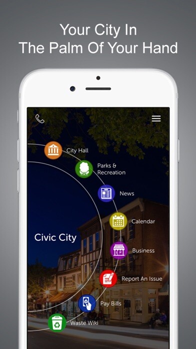 Emulate iPhone app My Civic Services using MyAndroid