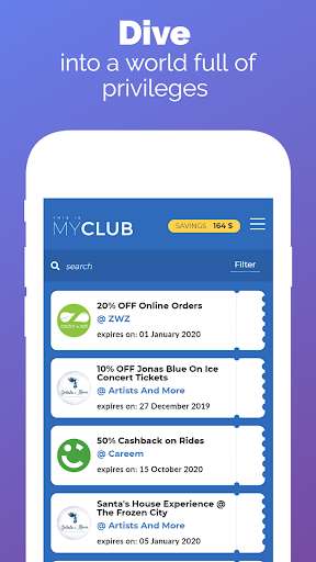 Run android online APK My Club Lebanon - Discounts & Benefits from MyAndroid or emulate My Club Lebanon - Discounts & Benefits using MyAndroid Run android online APK My Club Lebanon - Discounts & Benefits from MyAndroid or emulate My Club Lebanon - Discounts & Benefits using MyAndroid