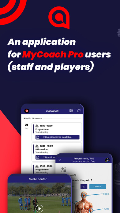 Emulate iPhone app MyCoach Pro using MyAndroid