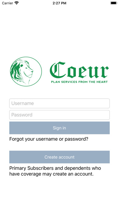Emulate iPhone app My Coeur using MyAndroid