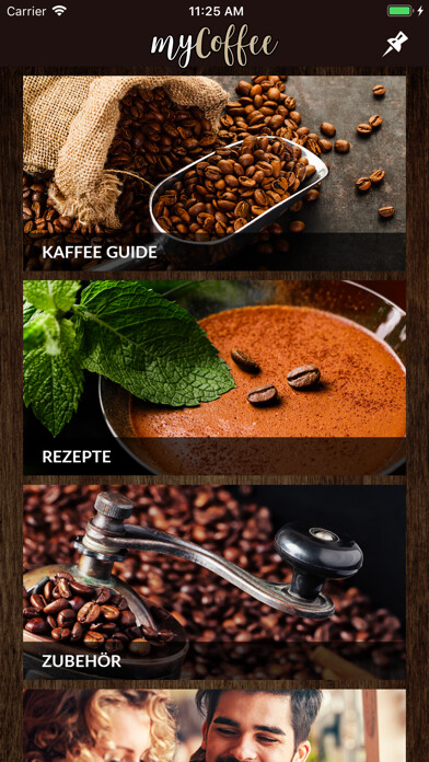 Emulate iPhone app myCoffee Guide using MyAndroid Emulate iPhone app myCoffee Guide using MyAndroid