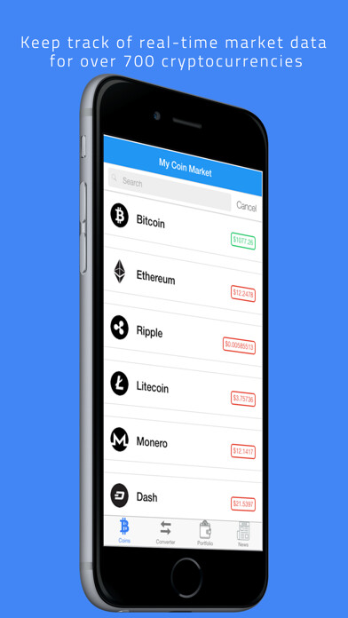 Emulate iPhone app My Coin Market using MyAndroid Emulate iPhone app My Coin Market using MyAndroid