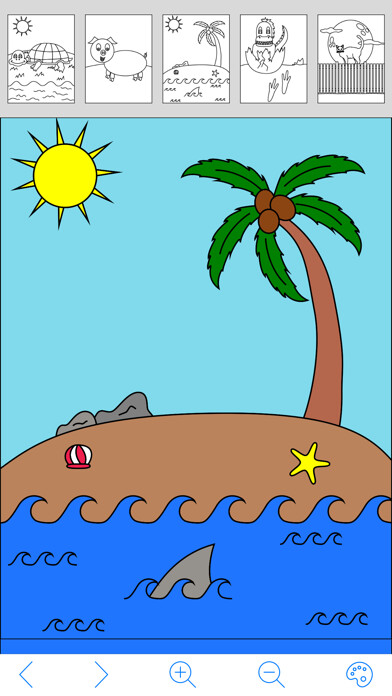 Emulate iPhone app My Coloring Book Free using MyAndroid Emulate iPhone app My Coloring Book Free using MyAndroid