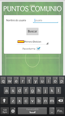 Emulate Android APK MyComunio Emulate Android APK MyComunio
