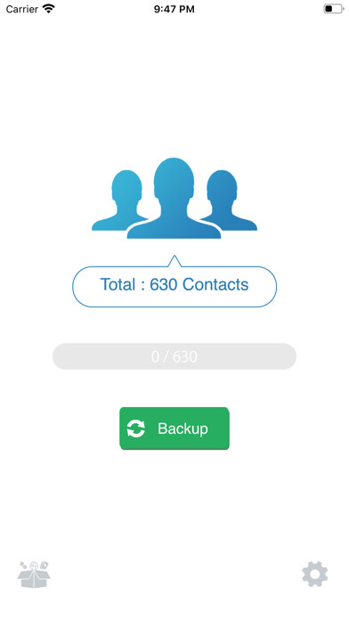 Emulate iPhone app My Contacts Backup Pro using MyAndroid Emulate iPhone app My Contacts Backup Pro using MyAndroid