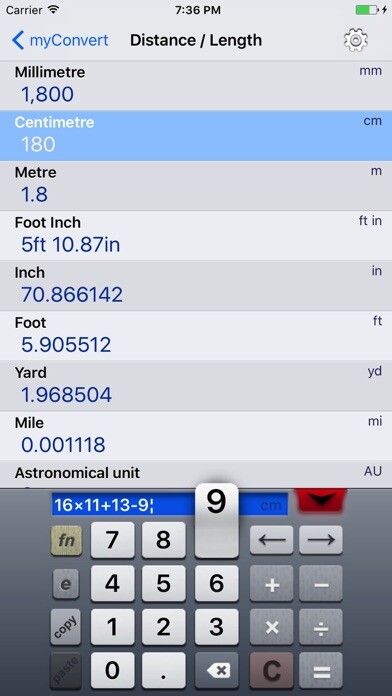 Emulate iPhone app myConvert Lite using MyAndroid Emulate iPhone app myConvert Lite using MyAndroid