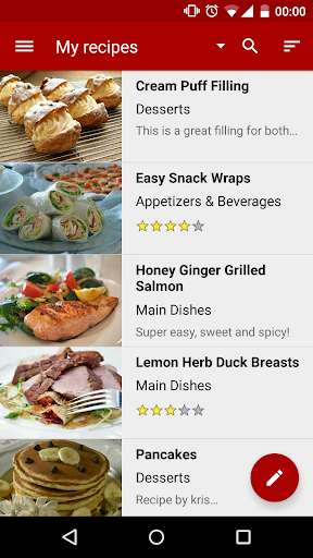 Run android online APK my CookBox - Cookbook from MyAndroid or emulate my CookBox - Cookbook using MyAndroid
