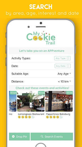 Run android online APK MyCookieTrail - Fun places for kids from MyAndroid or emulate MyCookieTrail - Fun places for kids using MyAndroid