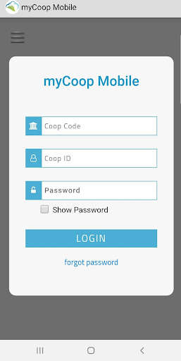 Run android online APK myCOOP Mobile from MyAndroid or emulate myCOOP Mobile using MyAndroid Run android online APK myCOOP Mobile from MyAndroid or emulate myCOOP Mobile using MyAndroid