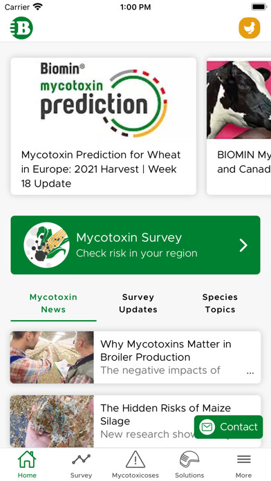 Emulate iPhone app Mycotoxin Risk Management using MyAndroid Emulate iPhone app Mycotoxin Risk Management using MyAndroid