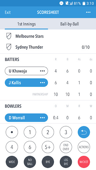 Run android online APK MyCricket Live Score from MyAndroid or emulate MyCricket Live Score using MyAndroid