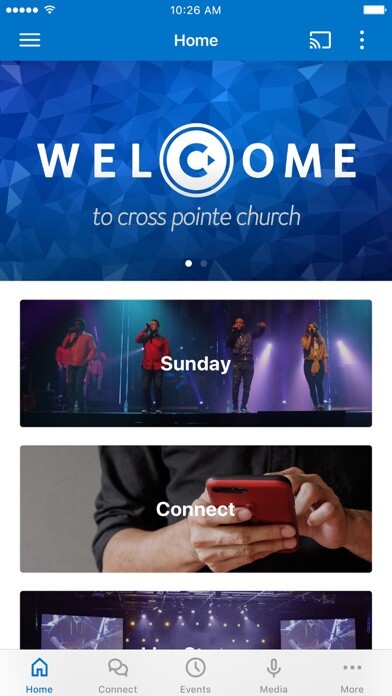 Emulate iPhone app My Cross Pointe using MyAndroid Emulate iPhone app My Cross Pointe using MyAndroid