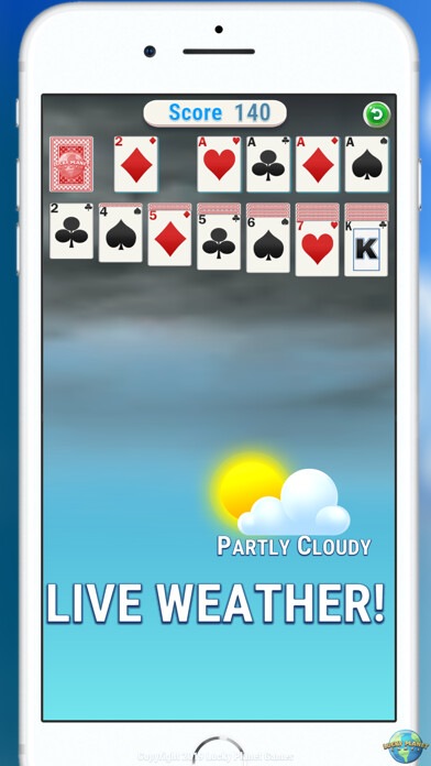 Emulate iPhone app My Daily Solitaire And Weather using MyAndroid Emulate iPhone app My Daily Solitaire And Weather using MyAndroid