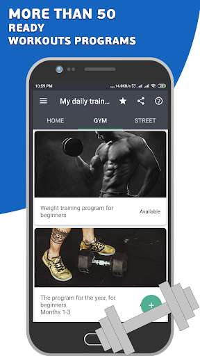 Run android online APK My daily trainings from MyAndroid or emulate My daily trainings using MyAndroid