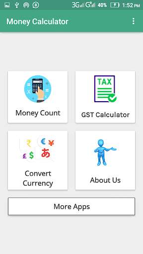Run android online APK My Denomination and GST Calculator from MyAndroid or emulate My Denomination and GST Calculator using MyAndroid