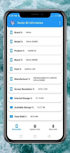 Run android online APK Mydeviceallinfo from MyAndroid or emulate Mydeviceallinfo using MyAndroid