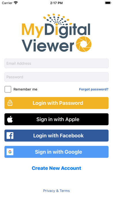Emulate iPhone app MyDigitalViewer using MyAndroid